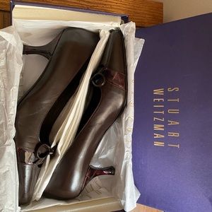 Stuart Weitzman Chocolate Brown Heels